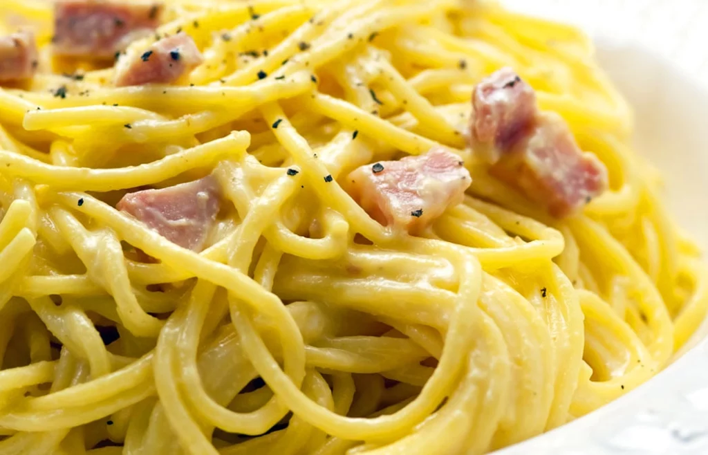 Spaghetti à la carbonara