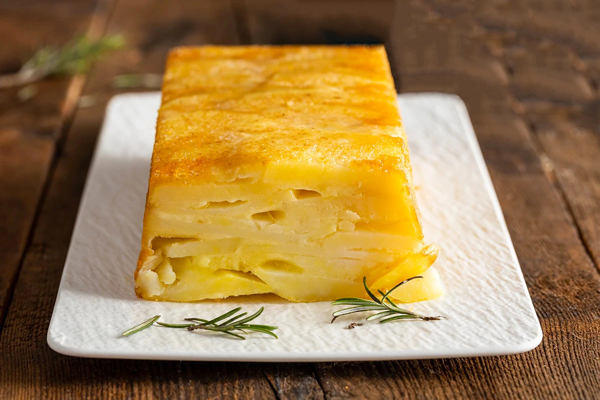 Flan De Pommes De Terre Et Fontina - Recettes Italiennes